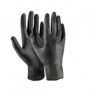 Nitrile disposable gloves Active DEXT, 10/XL, black, 100pcs