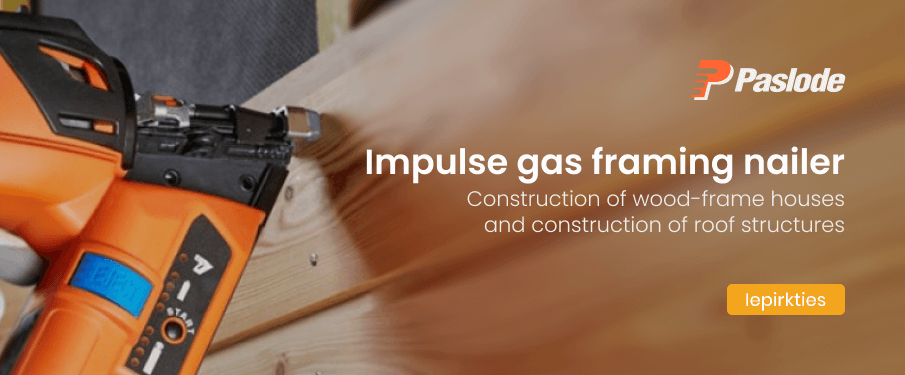 Impulse gas framing nailer