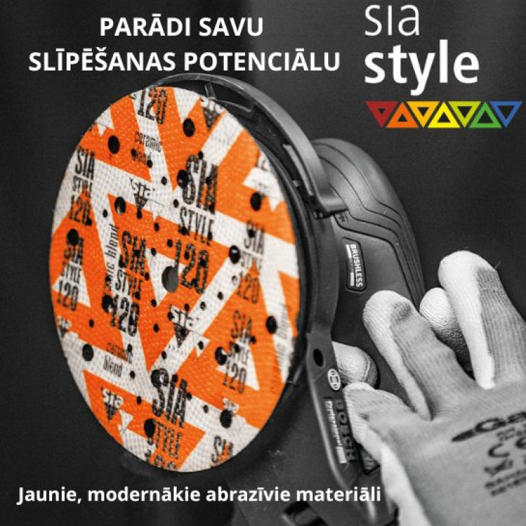 5550 siastyle - Jaunākās paaudzes slīpēšanas diskisi