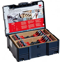 High-tech ar sviru fiksācijas spīles KliKlamp komplekts sisteinerī KLI-S