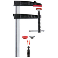 Bessey malleable cast iron screw clamp TG20K with tommy bar