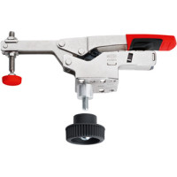 Horizontal toggle clamp with open arm and horizontal base plate STC-HH50-T20