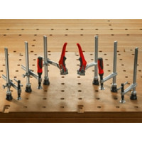 Clamping elements for workbenches