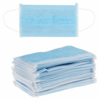 Disposable face mask, 3-ply protection, with earloop