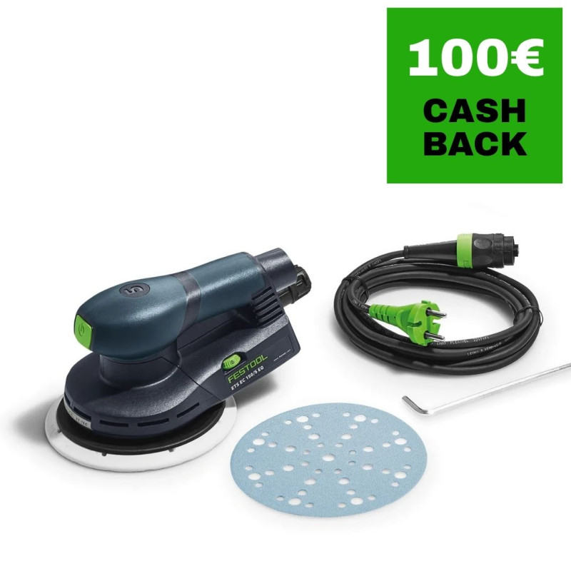 Festool ekscentriskā slīpmašīna ETS EC 150/5 EQ