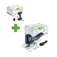 Festool akumulatora figūrzāģis PSC 500 EB-Basic