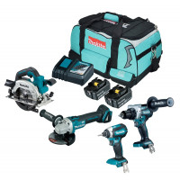 Makita instrumentu komplekts DLX4156TX1