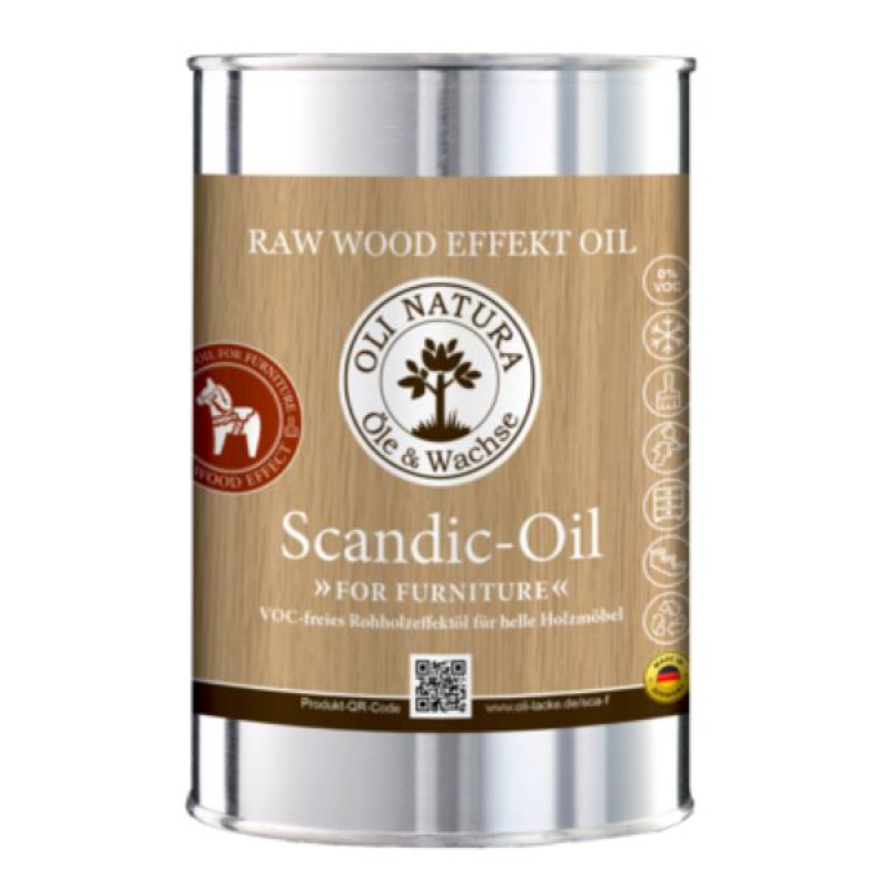 Oli Natura Scandic-Oil apdares eļļa, bezkrāsaina, 1L