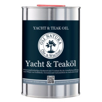 Oli Natura Yacht & Teak Oil apdares eļļa, bezkrāsaina,1,0L