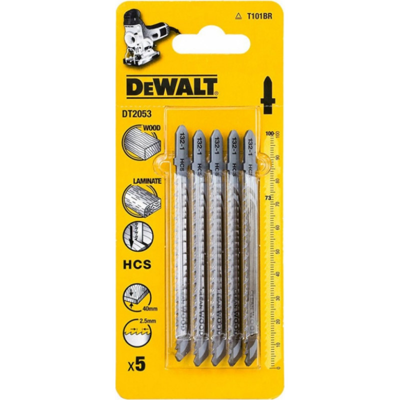 Dewalt Asmens, figūrzāģim T101BR * 5