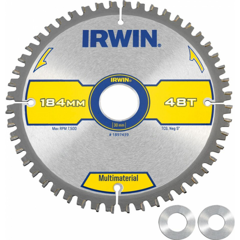 Irwin WELDTEC univer Ripzāģis 184mm 48T/4/30/20,16
