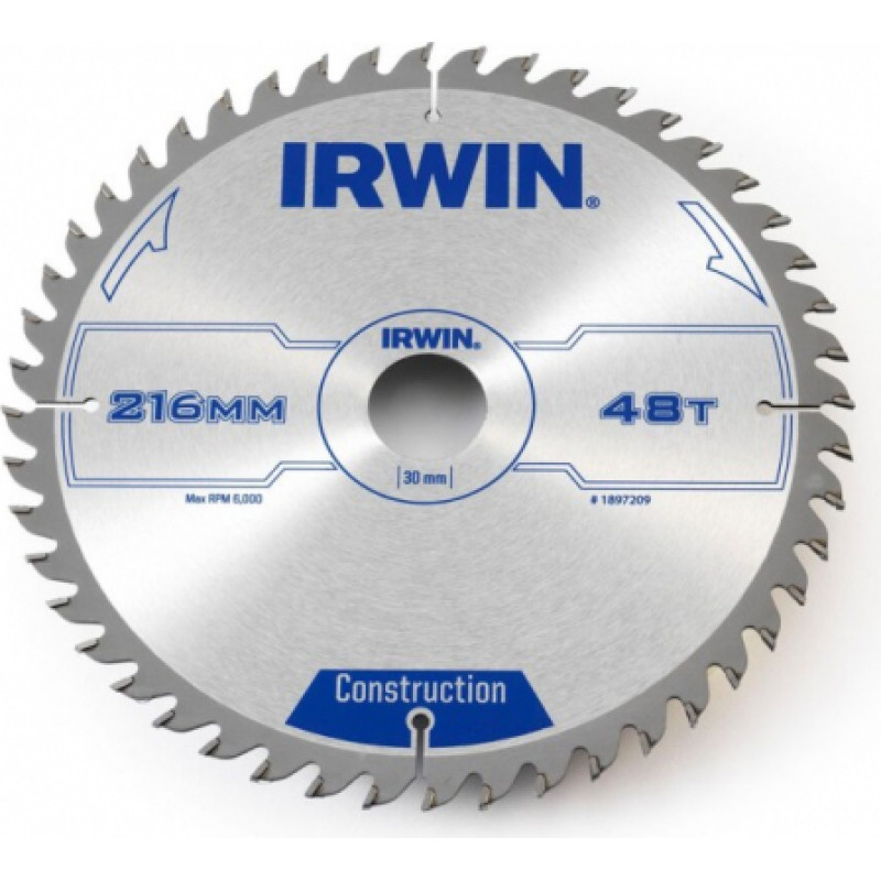 Irwin Ripzāģis 216x30x48T M/30
