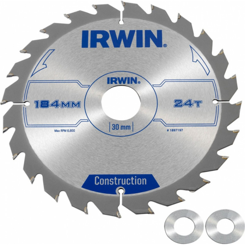 Irwin Ripzāģis 184x30 (20,16)x24T 2,5mm ATB