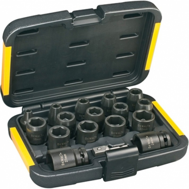Dewalt 17 gab. Impact Muciņu komplekts