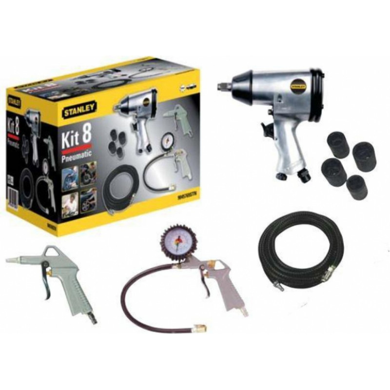 Stanley Pneimatisko instrumentu komplekts 8 gab.