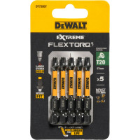 Dewalt FLEXTORQ skrūvgriežu uzgaļi T20 57 mm, DeWALT, 5 gab.