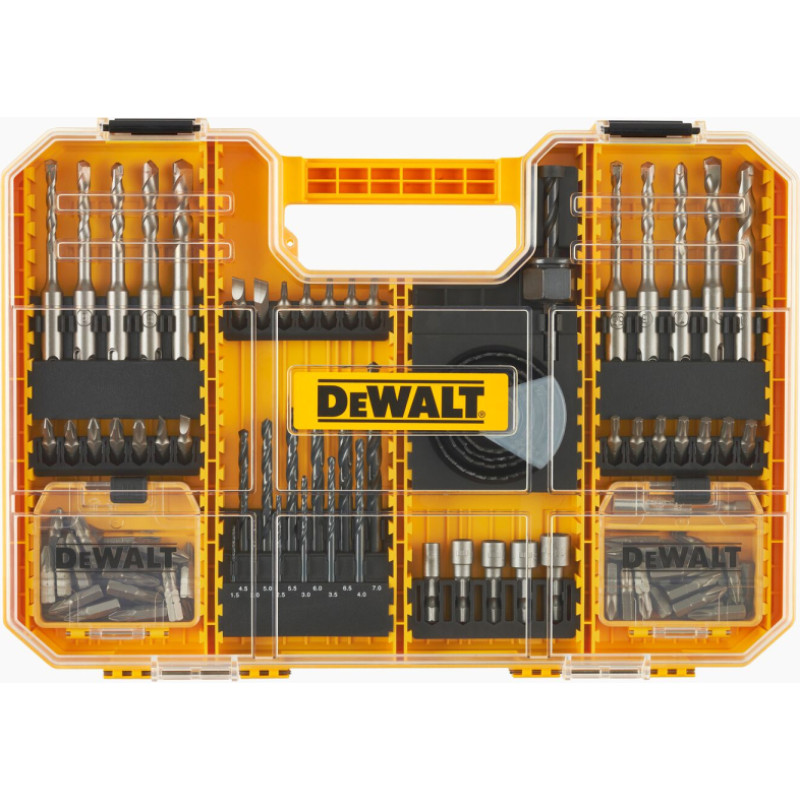 Dewalt TSTAK uzgaļu un urbju komplekts, DeWALT, 102 gab.