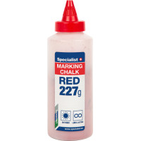 Specialist+ Marķēšanas krīts, sarkans, 227 g, SPECIALIST+