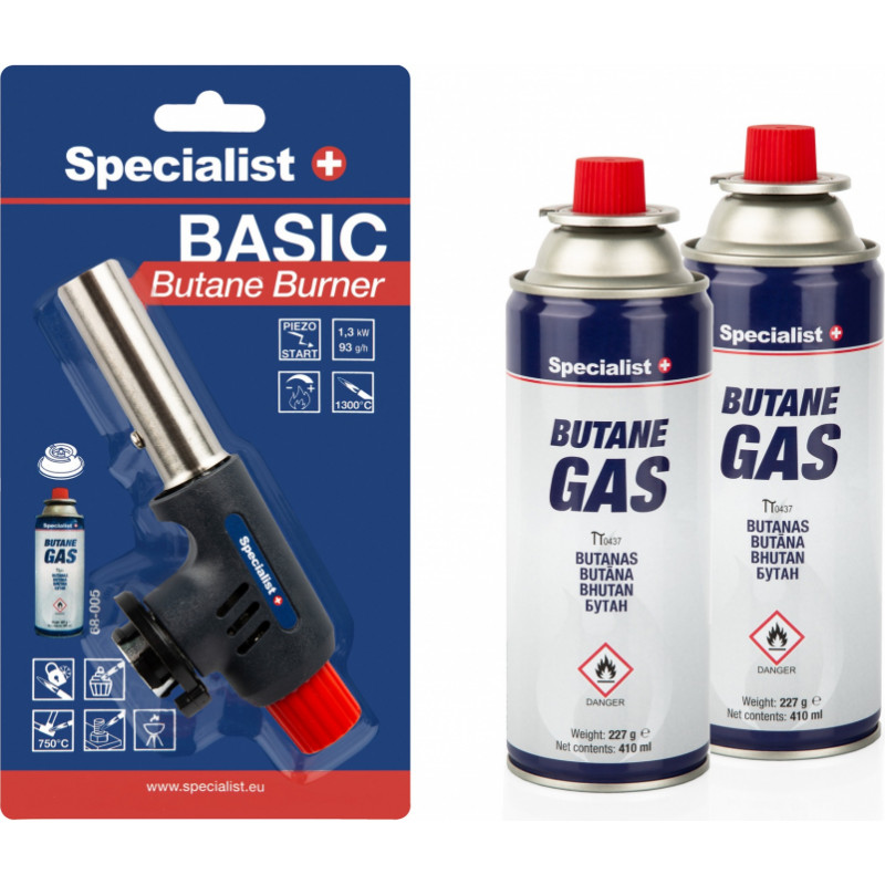 Specialist+ Gāzes un lāpas komplekts SPECIALIST+