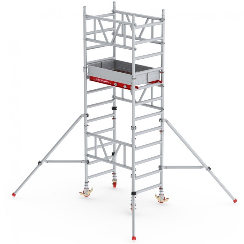 Altrex Alumīnija mobilais tornis MiTower (darba augstums 4,20 m)
