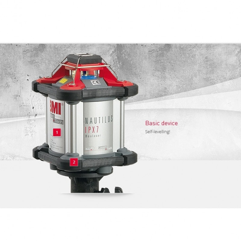 BMI Celtniecības lāzera nivelieris BMI NAUTILUS IPX7