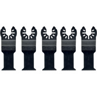 Dewalt Daudzfunkcionāla instrumenta asmeņi 30 mm x 43 mm, DeWALT, 5 gab.