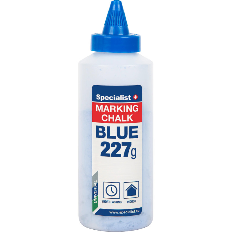 Specialist+ Marķēšanas krīts, zils, 227 g, SPECIALIST+