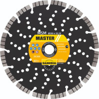 Samedia Dimanta griešanas disks 230x22,23 mm. MSM SDE FINISHED,  SAMEDIA