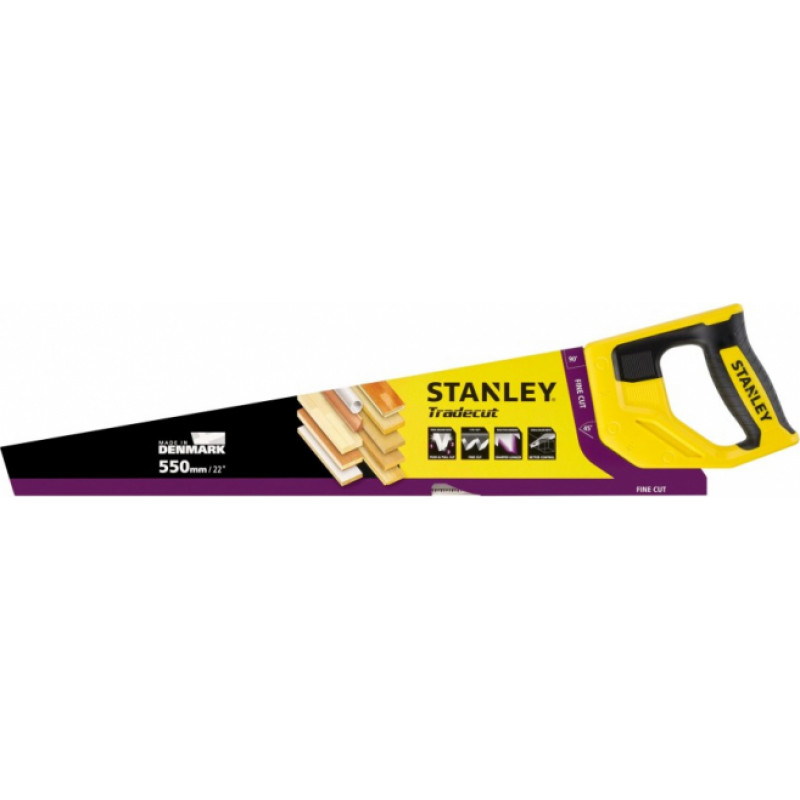 Stanley zāģis TradeCut 22in/550mm. 11 TPI, 11z/550mm