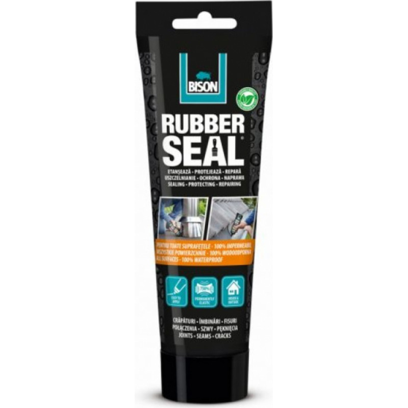 Bison Hidroizolējoša mastika Rubber Seal 250g