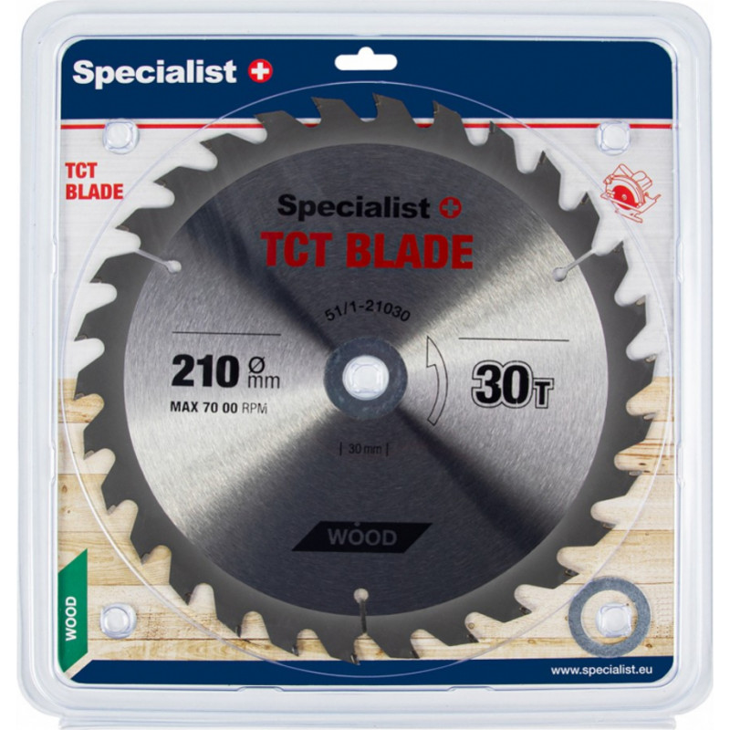 Specialist+ Specialist ripzāģis 210x30Tx30/20/16