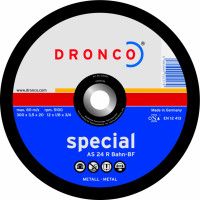 Osborn-Dronko Griešana disks DRONCO AS24R BAHN FH (350 x 4,0 x 25,4)