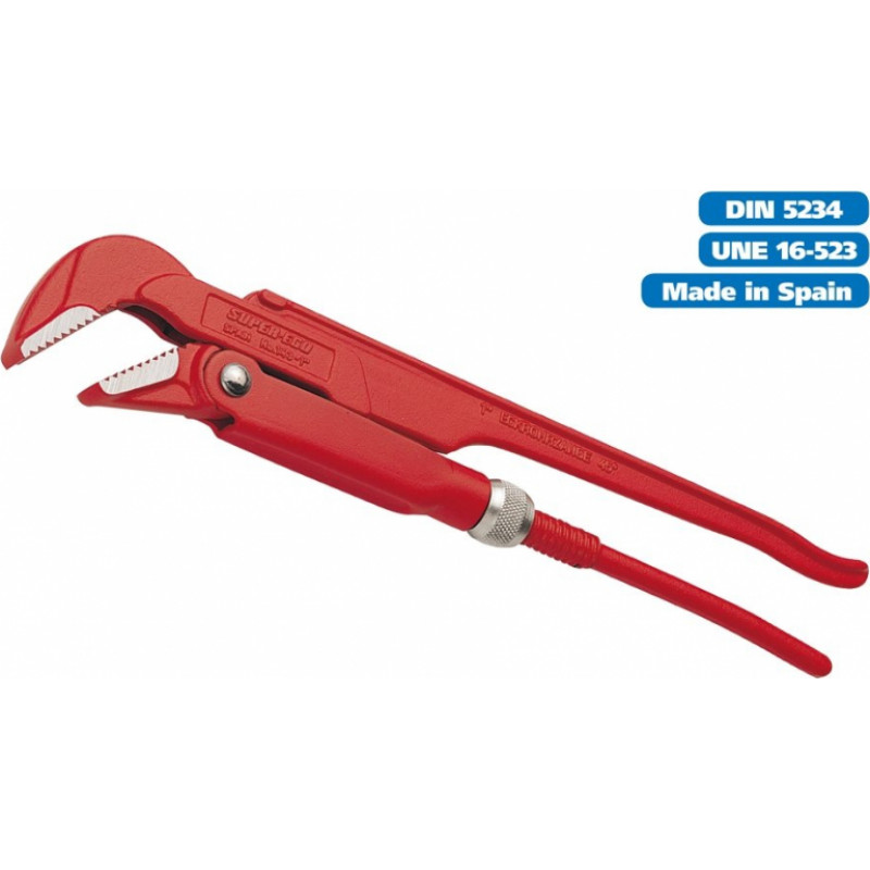 Super Ego PĀRDOŠANA! Cauruļu atslēga Super Ego 45º 1.1/2