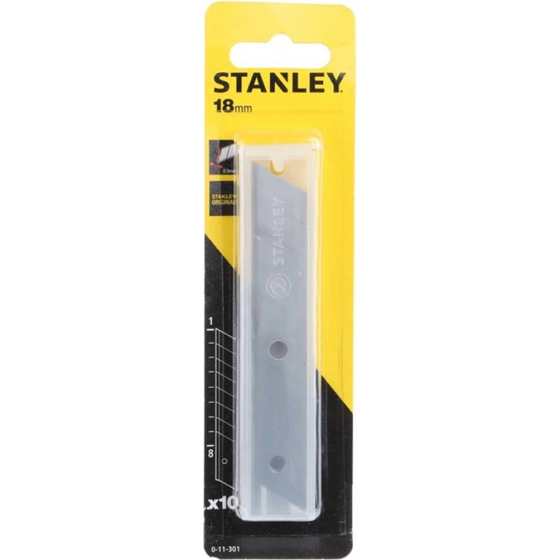 Stanley nolaužamie asmeņi 18 mm, 10 gab.