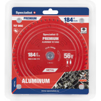Specialist+ griešanas disks Aluminium 184x56Tx20/16mm
