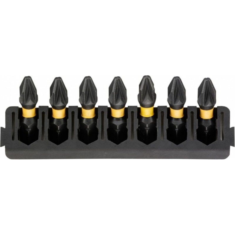 Dewalt 25mm PZ2 komplekts FLEXTORQ 7 gab