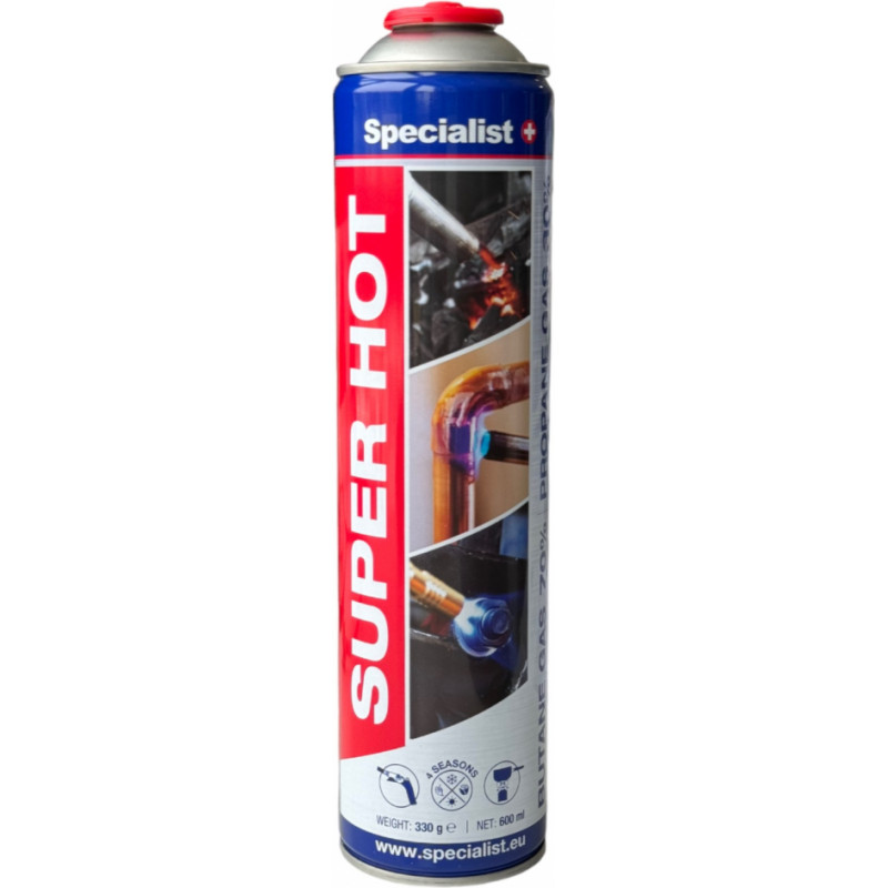 Specialist+ Gāzes Specialist+ Super Hot 600 ml.