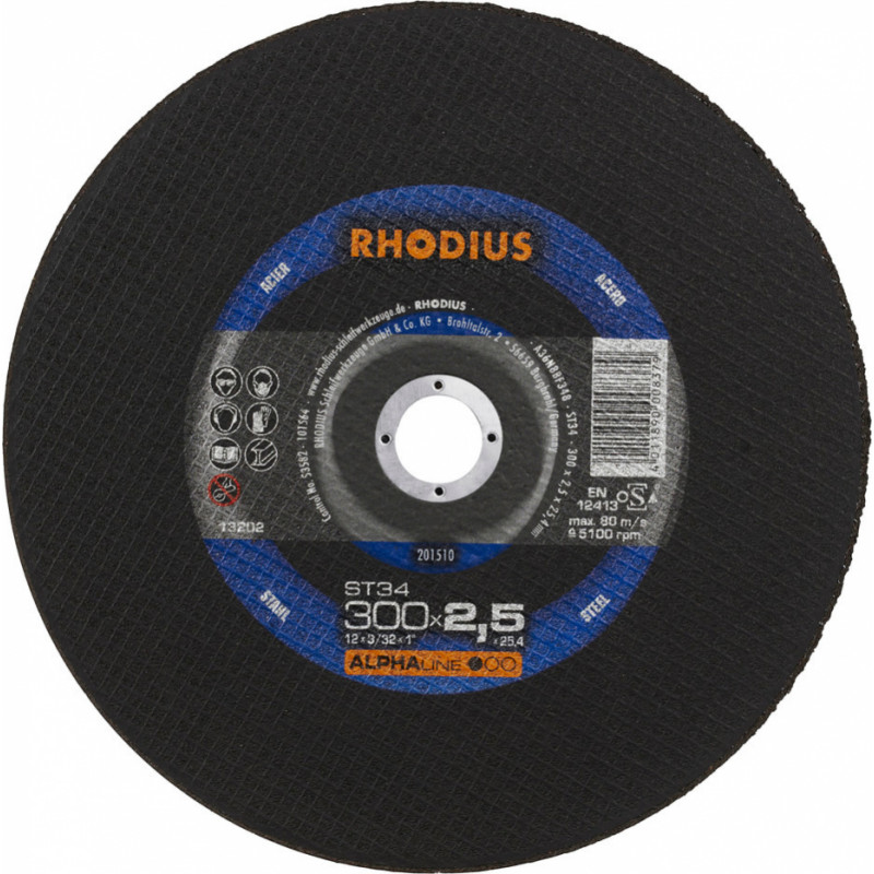 Rhodius metāla griešanas disks ST34 400x3,0x32,0