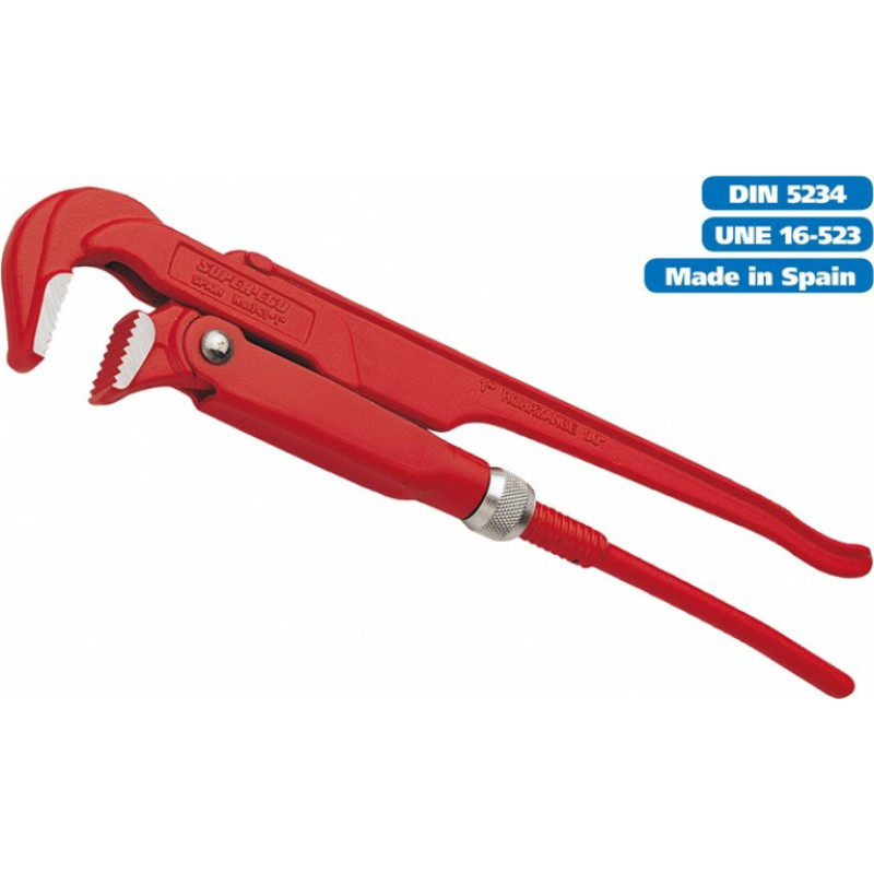 Super Ego Cauruļu atslēga Super Ego 90º 1.1/2