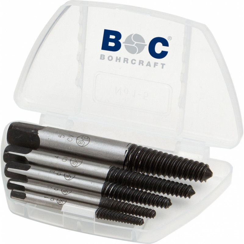 Bohrcraft Skrūvgriežu komplekts BOHRCRAFT 8 gab. izmēri 1-8