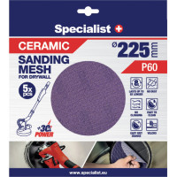 Specialist+ Keramikinis tinklelis Mesh 225mm P60