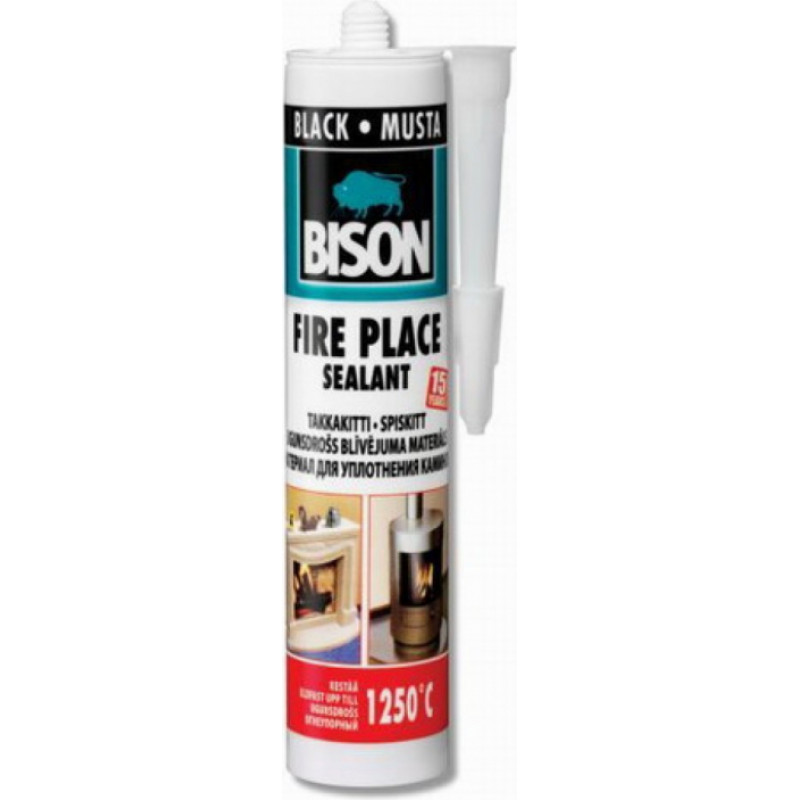 Bison karstumizturīgs hermētiķis kamīniem un krāsnīm