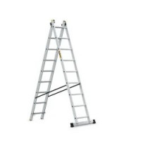 Drabest Daudzfunkcionālas alumīnija kāpnes Drabest PRO, 2x13, 2 daļas, 150 kg