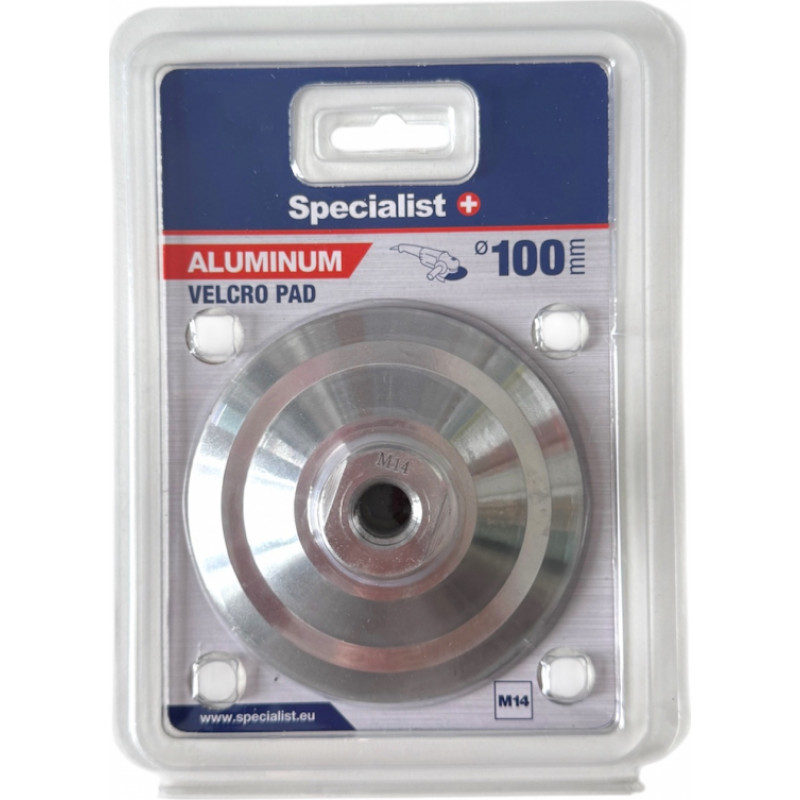 Specialist+ takjakinnitusega lihvimistald, alumiinium, 100 mm