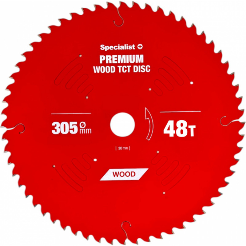 Specialist+ griešanas disks Wood 305x48Tx30mm