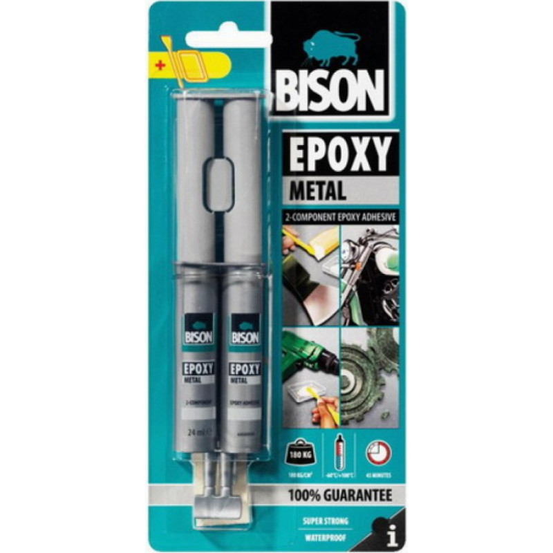 Bison Līme Epoxy Metal