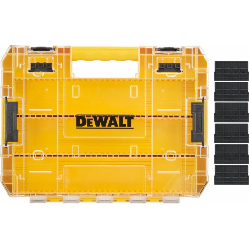 Dewalt Liela izmēra kaste TOUGHCASE + sadalītāji 6gb.