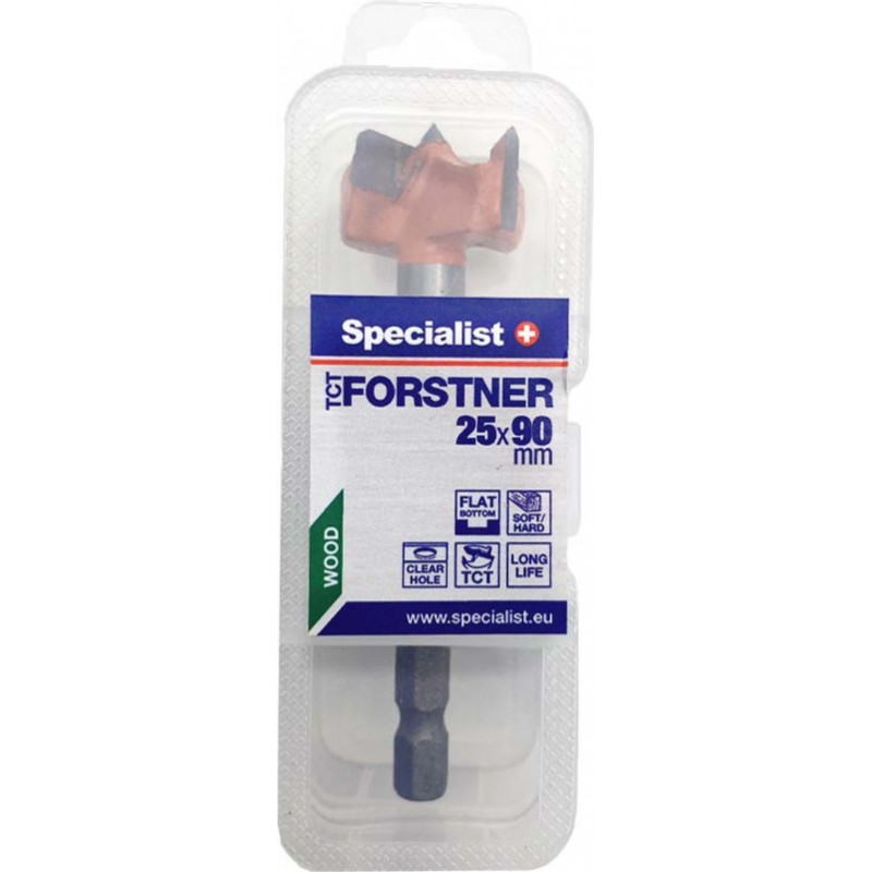 Specialist+ Forstner frēze 25 x 90 mm