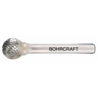 Bohrcraft Cietmetāla frēze sfēriskas D formas BOHRCRAFT (Ø 8 mm)