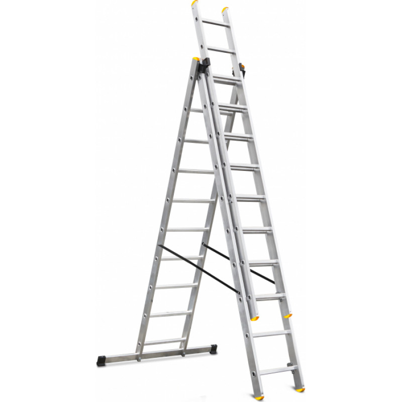 Drabest Trīsdaļīgas daudzfunkcionālas kāpnes DRABEST PRO 3x10